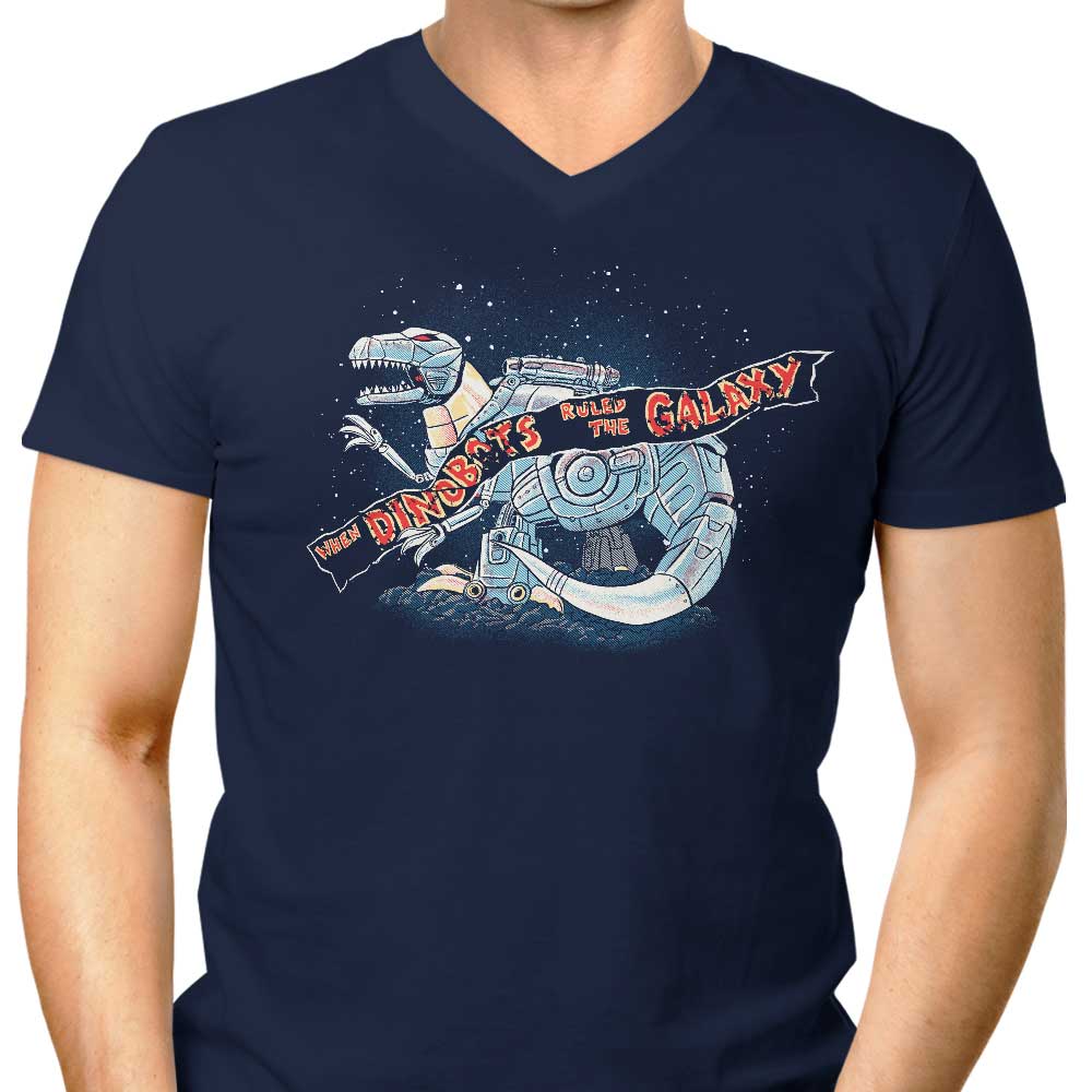 Men's Jurassic Spark V-Neck T-Shirt
